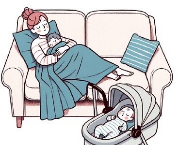 Comment protéger son temps de sommeil et son repos avec un bébé à charge